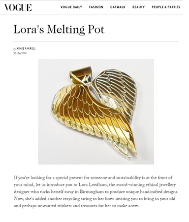 Lora’s Melting Pot – Vogue